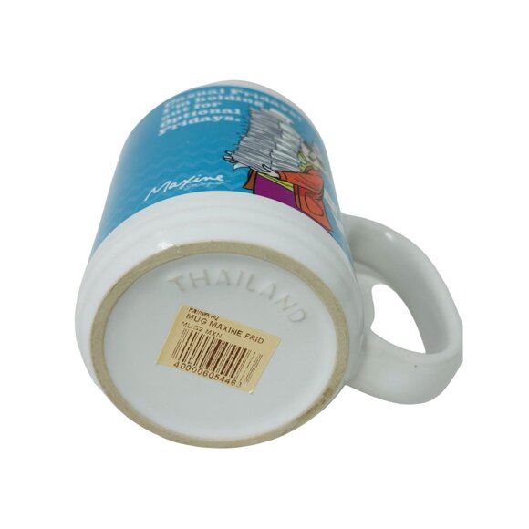 Maxine Casual Fridays? I'm Holding Out for Optional Fridays Coffee Tea Mug Cup - Picture 3 of 4